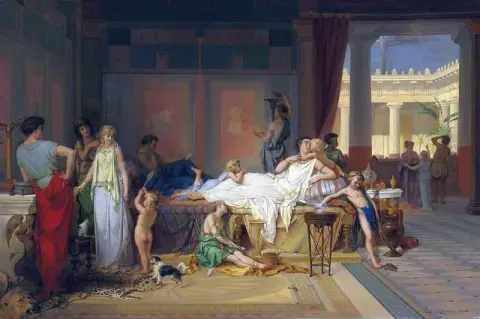 Η τελευταία ώρα των Πομπηίων - Το σπίτι του ποιητή 1869
