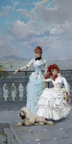 那不勒斯美女 1885