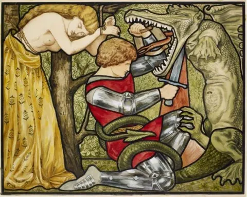 Etter Dante Gabriel Rossetti
