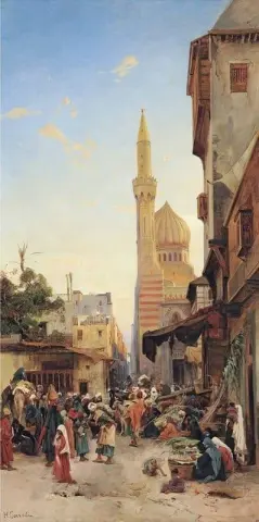 A Market In Cairo