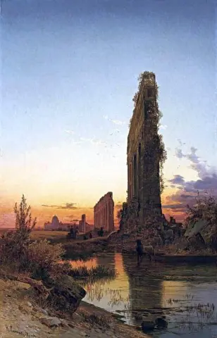 Руины в римской Кампанье