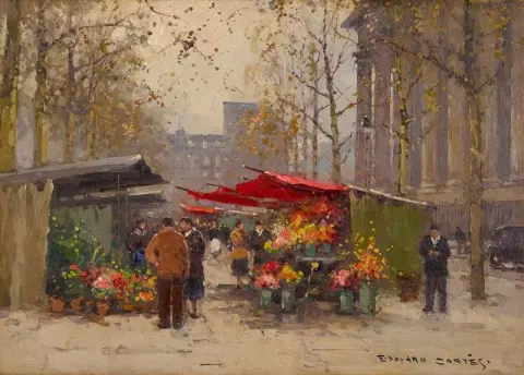 花店 C Te De La Madeleine