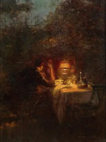 夜间遐想，约 1912 年