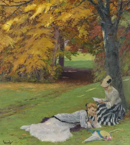 Schoner Herbstnachmittag Ca. 1915