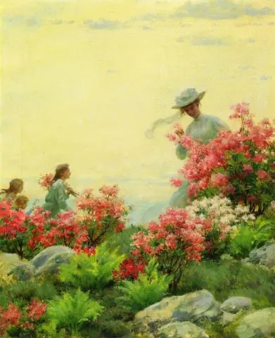 Onder de wilde azalea's 1908