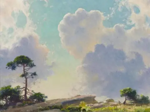 山上的早晨