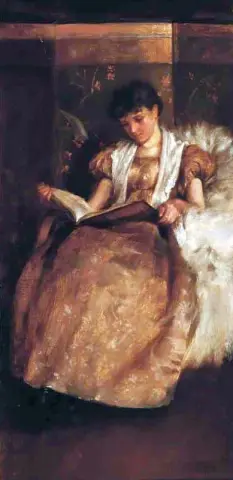 读书的女人 1888