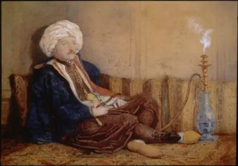 Портрет сэра Томаса Филлипса в турецком платье 1842-43 гг.