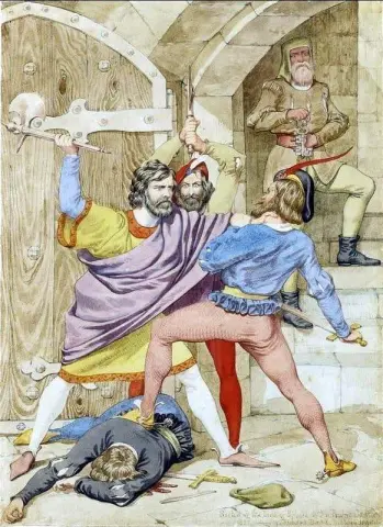 Смерть Ричарда II 1852 г.