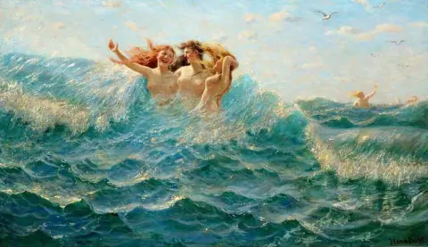 沐浴仙女