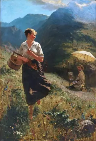 模特与艺术家