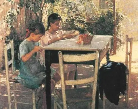 两个孩子
