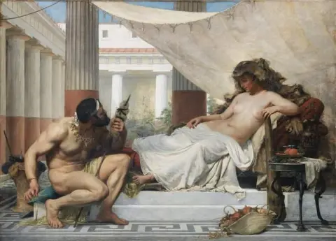 Ηρακλής στα πόδια της Ομφάλης