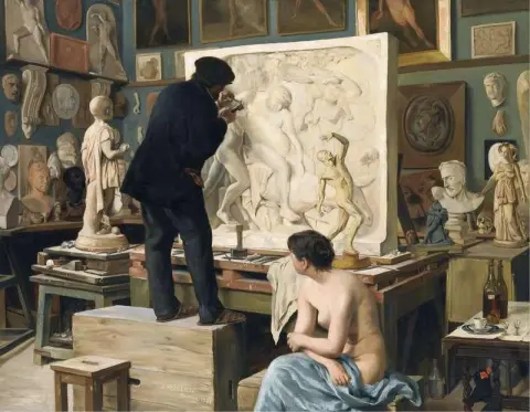 Το στούντιο του πατέρα μου 1881
