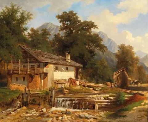 Motif Of Tyrol By The Achensee