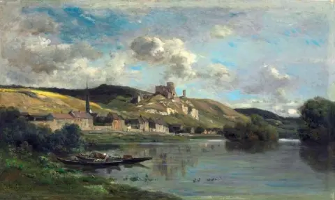 منظر لشاتو جيلارد 1867