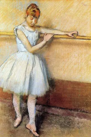 バレのダンサー 1880 年頃