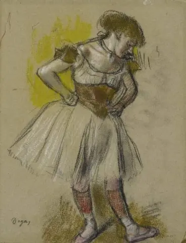 舞者约1880年