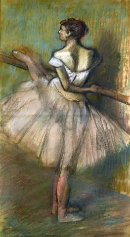 舞者 La Barre 约 1900 年