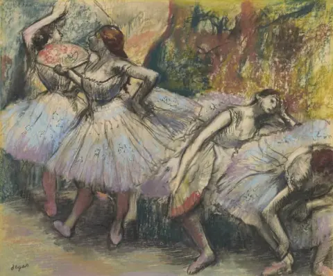 舞者约 1885-1900