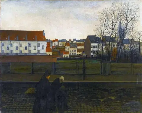 Paisagem de Bruxelas 1890
