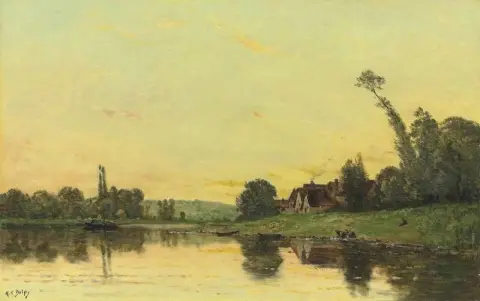 Sole al tramonto Portejoie