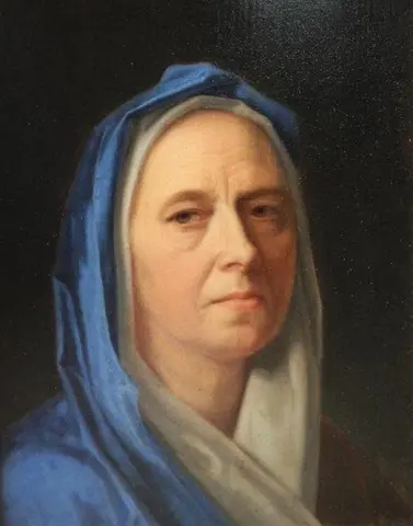 Hodet til en kvinne med slør 1724