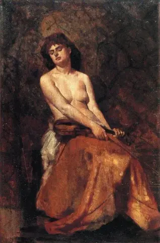 Een muzikant 1877