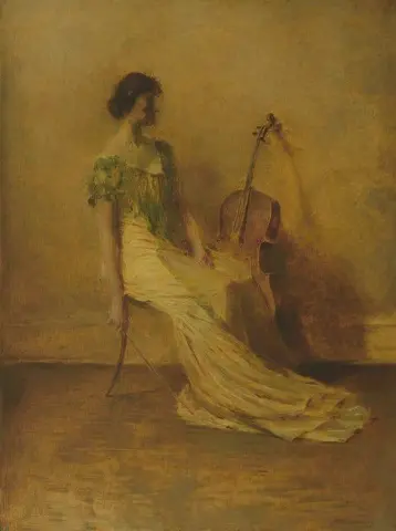 Een kunstenaar ca. 1916