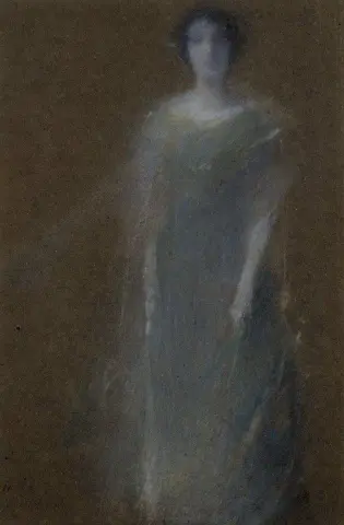 未知的女人，约 1890 年
