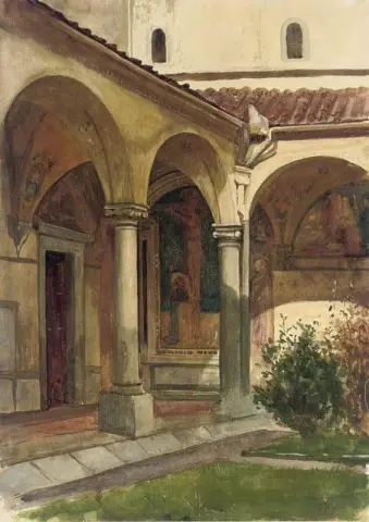 הכניסה הקונובנט של סן מרקו, פירנצה 1907