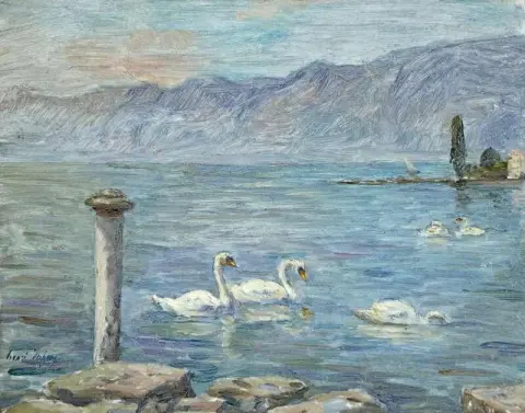 蒙特勒湖 1905
