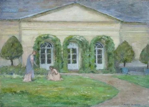 艺术家花园，约 1914 年