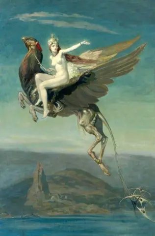 Heptu neemt afscheid van de stad Obb, 1909