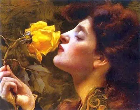 Dame van de Rozen 1901