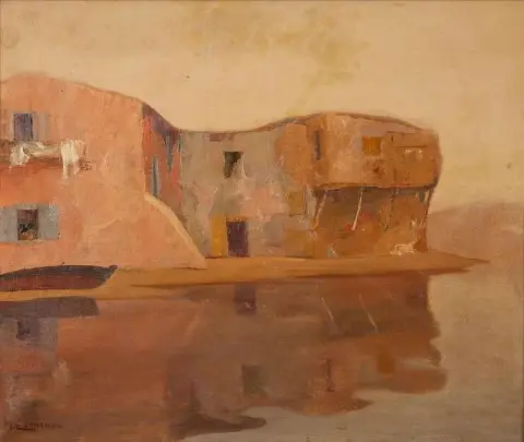 Houses Near The Sea
