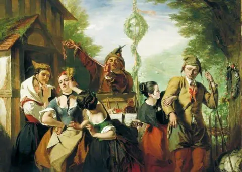A Scene From The Winter S Tale 1845