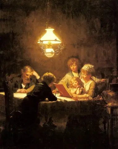 A lição de leitura