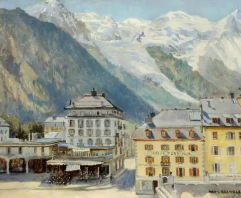Chamonix Frankrijk 1938