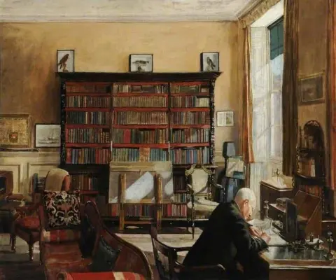 Interieurstudie 1937
