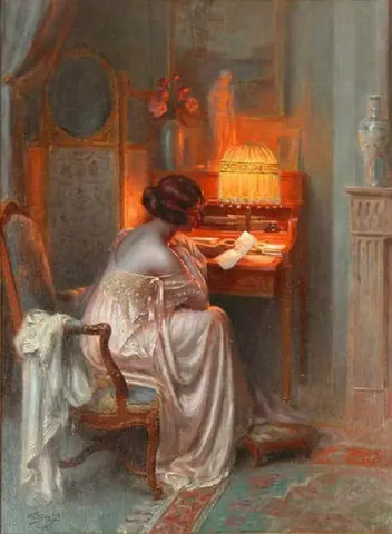 The Letter Ca. 1890