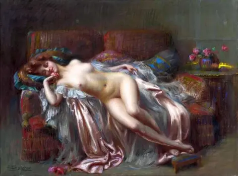 Naked Stretching The Rose
