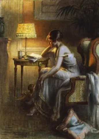 Young Woman Reading