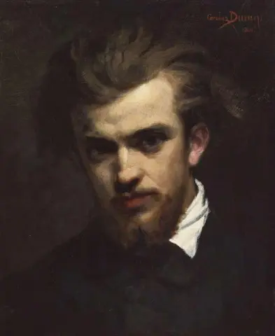 Porträtt av Henri Fantin-latour 1861
