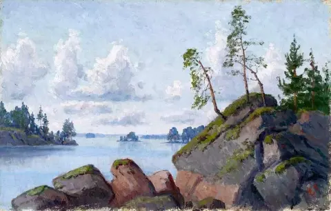 Strandlandskap