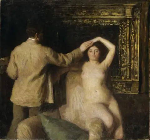 Художник и модель 1904 года