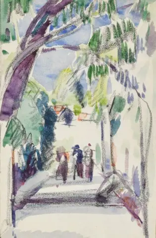 昂蒂布，约 1925 年