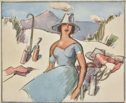 瑟米斯哈莱赫海滩 1926