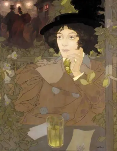 The Absinthe Drinker