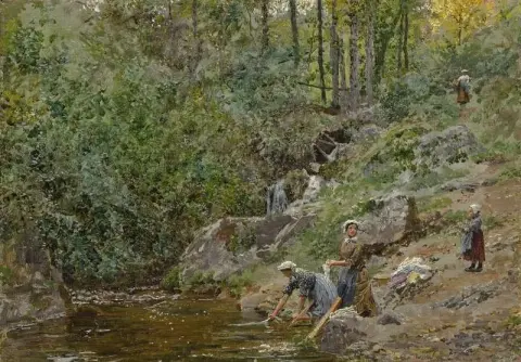 Водопад Крозе 1875 г.